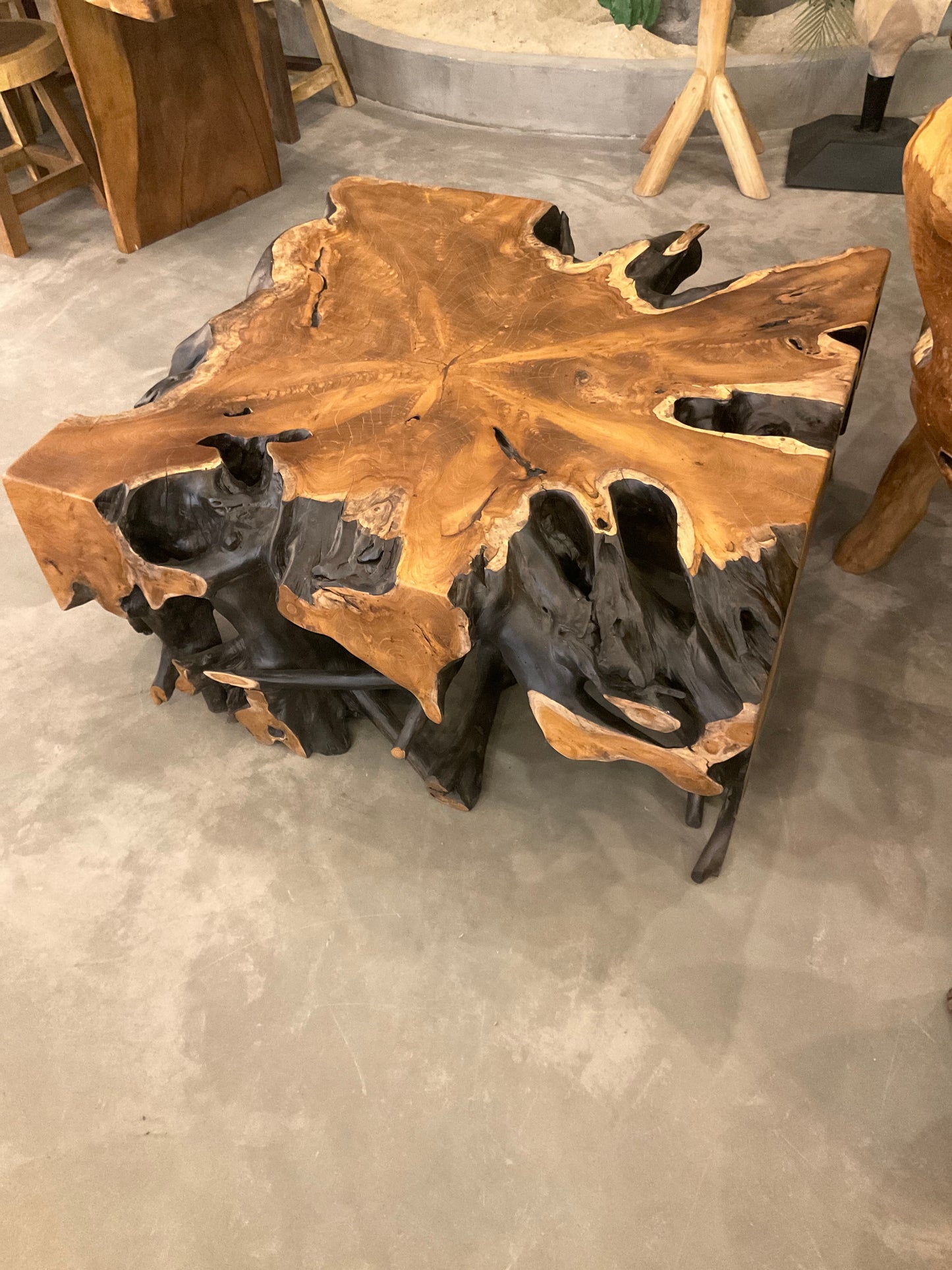 Art coffee table L100cm