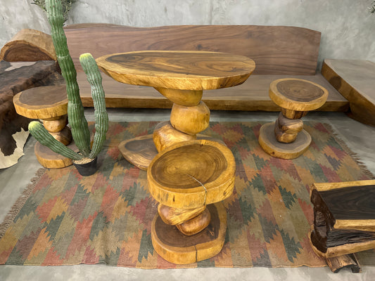 Texas set table